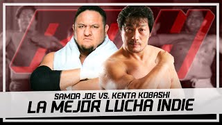 ¿La MEJOR LUCHA INDIE de la HISTORIA Joe vs Kobashi  ROH [upl. by Ahsiuqal]