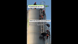 Höhenrettung in Plauen Bewusstloser von Silo abgeseilt  VTV [upl. by Eeryn]