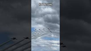 Red Arrows Break to Land  Teesside Airshow 2022 [upl. by Asirrak]