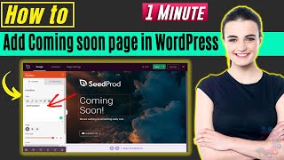 How to add coming soon page in WordPress 2024 [upl. by Ardnat]