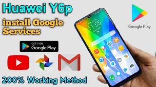 How to Install Google Play Store on Huawei Y6P MEDLX9N  Google Play Store Install Huawei Y6P [upl. by Bonnice]