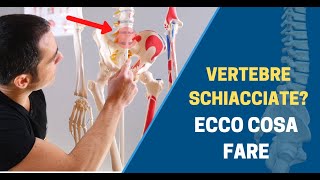 Hai uno SCHIACCIAMENTO delle VERTEBRE Ecco cosa puoi fare [upl. by Yllier]