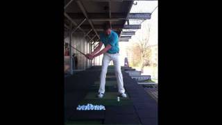 Golf Trick Shot by Marc Schlenker  Junior Pro  Golf Lounge Hamburg [upl. by Nester]