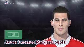 Javier Luciano Margas Loyola  PES Clasico Face Bodyamp Stats [upl. by Idna268]