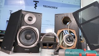 Edifier R1600T Stereo 20 Speakers Disassembly [upl. by Bonney]