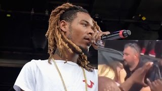 Fan who got hurt when Fetty Wap Jumped off Stage at Concert say its Not his Fault [upl. by Sheffie]