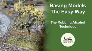 How to Paint Models Basing Miniatures the Easy Way for Wargames Dioramas and Scale Models [upl. by Nyleahs]