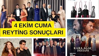 4 EKİM 2024 CUMA REYTİNG SONUÇLARI [upl. by Montano847]