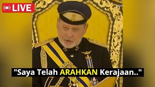 Saya Telah Arahkan Kerajaan Utk Menyemak Senarai Banduan Di Semua Penjara  YDP Agong [upl. by Suiraj]