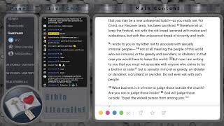 Bible Literalist Live Stream [upl. by Naesar]