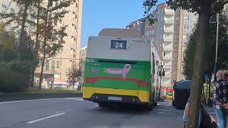 Here is the Vitrasa bus 6209 on the number 24 in Vigo Tuesday 29 October 2024 [upl. by Enimisaj]