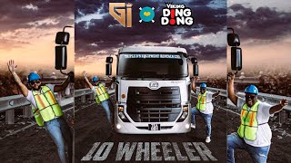 GI X DING DONG  10 WHEELER 2023 Chutney Soca [upl. by Novaelc]