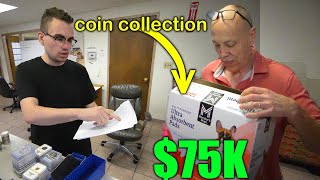 We Bought ALL Of His Coins for 75000 Coin Collection Purchase [upl. by Nnaeed]