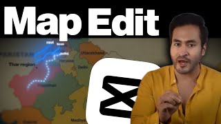 Edit Maps Like Pro In Capcut [upl. by Sonni]