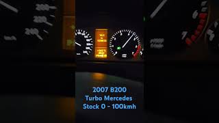 060  0100 MB B200 Turbo amg turbo hothatch b200 cartok [upl. by Lucine]