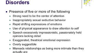 Personality Disorders [upl. by Vedette]