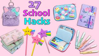 27 INTERESTING DIY Crafts for SCHOOL  EVA Foam sheet crafts ideas [upl. by Biebel527]