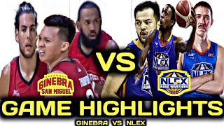 GINEBRA VS NLEX GAME HIGHLIGHTS  202324 PBA COMMISSIONERS CUP  1ST HALF [upl. by Shanon]