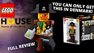 2023 LEGO Pirate Minifigure Tribute REVIEW Billund Denmark Exclusive [upl. by Euk947]