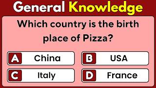 Quiz  GK  Trivia  General Knowledge Quiz  General Knowledge  Trivia Quiz  Pub Quiz [upl. by Petronille]