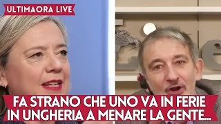 Pietro Senaldi Sbotta Contro la Giornalista Daniela Preziosi sul Caso Ilaria Salis [upl. by Gleich]