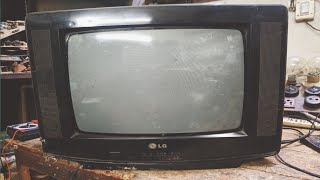 Lg crt tv power problem solution  Lg tv repair  crt tv repairing [upl. by Vookles]