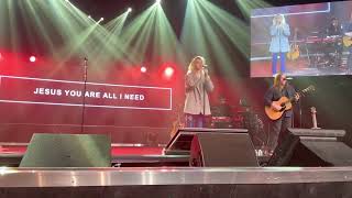 Taya and Leeland Heart and Flesh The Singalong Tour Greenville SC 22 January 23 [upl. by Yeldahc349]