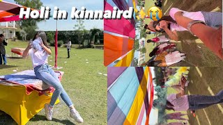 KINNAIRD COLLEGE MAY HOLI🪔 Neena Vlogs [upl. by Ydarb]