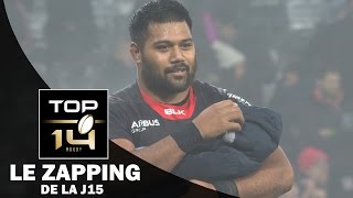 TOP 14 – Le Zapping de la J15– Saison 20162017 [upl. by Hutchison]