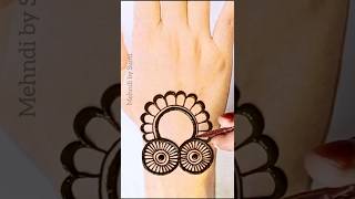 New stylish mehndi design  shorts trending viealreels [upl. by Ellehctim]