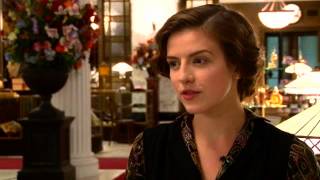 Mr Selfridge star Aisling Loftus talks Agnes Towlers romance costumes and future [upl. by Nivonod]