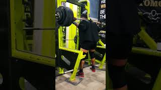 High Bar Squats motivation viralvideo [upl. by Durston276]