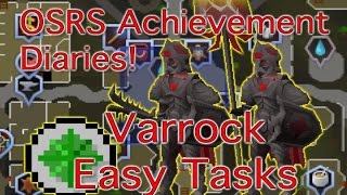 Varrock Easy OSRS Diary Completion  The Unhelpful Guide [upl. by Onitselec]