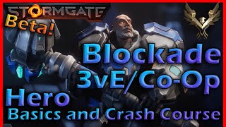 Stormgate 3vECoOp Blockade Basics Tips and Crash Course  Steam NextFest Beta [upl. by Pat360]