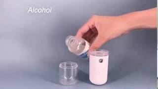 Nano Hand Sanitizer Spray Machine Refill [upl. by Yeltneb]