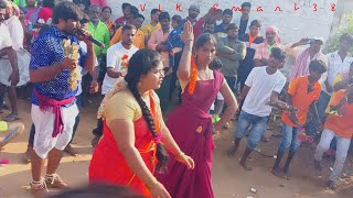 Girs New Dance Dj Hit Song dj folk song by Village Girls 2024 [upl. by Aehsat]