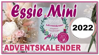 NEU ESSIE MINI ADVENTSKALENDER 2022  Nagellack adventskalender  TOP oder FLOP [upl. by Ress]