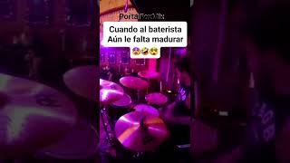 cuando al baterista aun le falta madurar humor rock [upl. by Winifield]