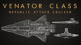 Star Wars Venator Class Star Destroyer  EXTENDED BREAKDOWN [upl. by Teloiv]