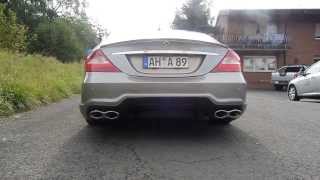 Mercedes Benz CLS 500 Sound Exhaust [upl. by Tania827]