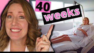 40 Weeks Pregnant  How to Induce Labor at Home and SHOULD You [upl. by Zed]