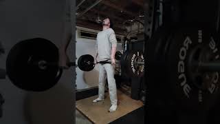 235lb Deadlift I sink my grips in 😮😮 lift lifting weightlifting motivation daily 102624 [upl. by Nilloc]