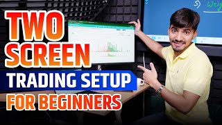 2 Screen Trading Setups for Beginners to Boost Profits  Observing multiple things in two screen [upl. by Odell]