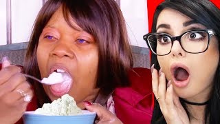 INSANE WOMAN ONLY EATS CORNSTARCH [upl. by Dibb]