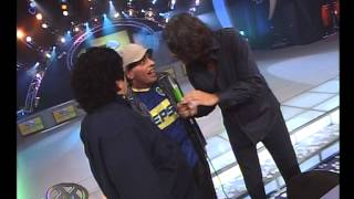 Maradona y la Parodia de Carlitos Tevez  Videomatch [upl. by Elleinet]