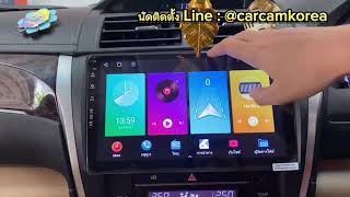 รีวิวติดตั้งกล้องรอบคัน 360 องศาใน Toyota Camry 2015 🚗🔍 ปลอดภัยทุกการขับขี่ [upl. by Ahsinik18]