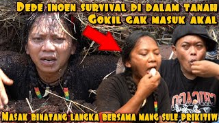 SURVIVAL SATU HARI SATU MALAM DI DALAM TANAH MENEMUKAN MAKHLUK LANGKA [upl. by Barthold]