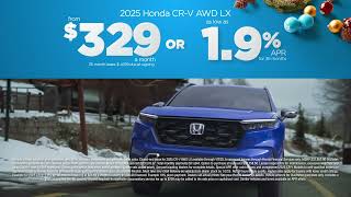 All Honda CRVs are on sale now during Happy Honda Days [upl. by Kaspar860]