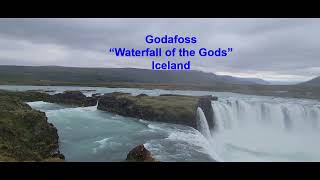 Godafoss Falls Iceland [upl. by Olegnaed]