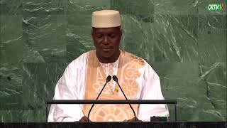 Nations Unies  Intégralité du Discours du premier ministre par intérim Col Abdoulaye MAÏGA [upl. by Neelav]